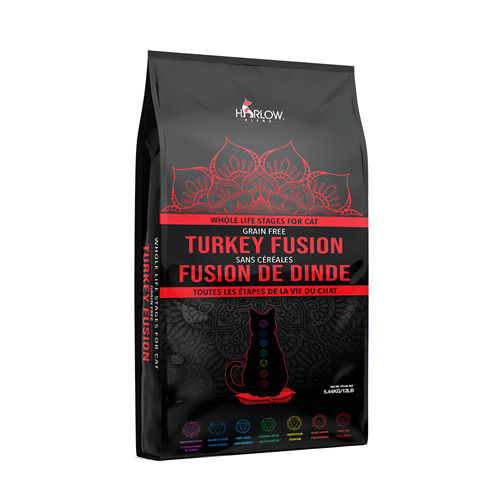 Harlow Blend HB 4lb grain free TURKEY FUSION 楓葉無穀物全貓糧 鮮火雞+海洋鱈魚+蔬果 4磅 (新裝) (EXP: 05/3月/2027)